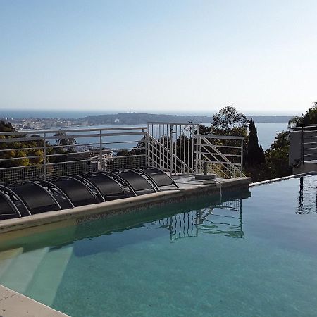 Villa Alamp#Supercannes #Golfejuan #Cannes #Mediterraneanpanoramicview #Piscine #Rooftop # Verymodern #Openliving #Closebeach #Closecapantibes Vallauris Exteriér fotografie