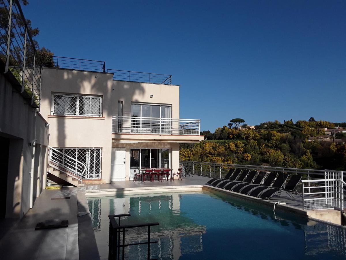 Villa Alamp#Supercannes #Golfejuan #Cannes #Mediterraneanpanoramicview #Piscine #Rooftop # Verymodern #Openliving #Closebeach #Closecapantibes Vallauris Exteriér fotografie